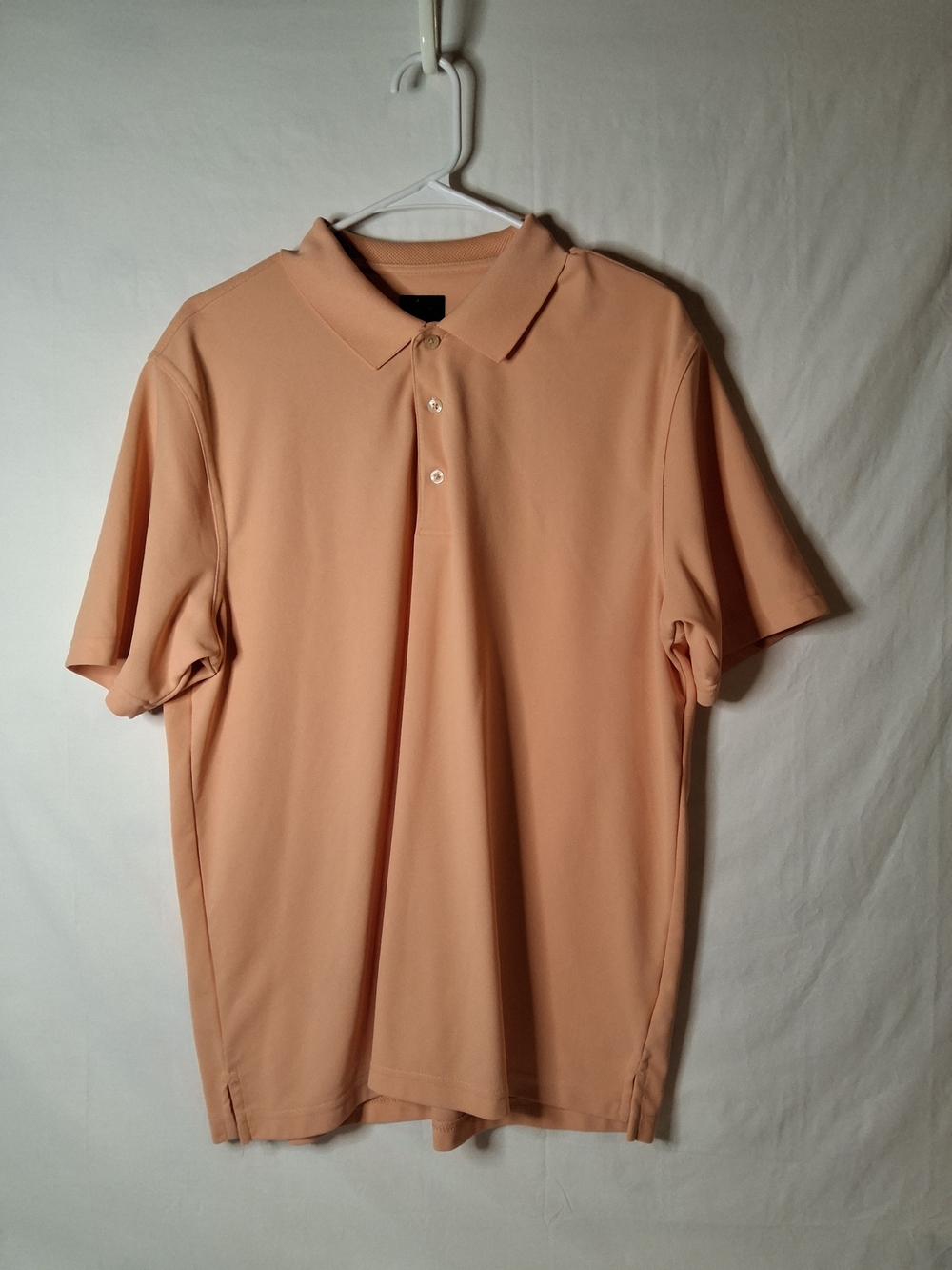 Greg Norman Collection Peach Short Sleeve Polo